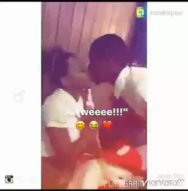 Secondary School Boy Surprises His Girl On Her Birthday With Gifts & Gets A Kiss
